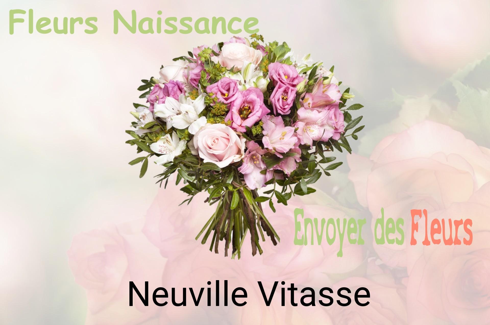 Bouquet de fleurs de naissance livré à Neuville-Vitasse