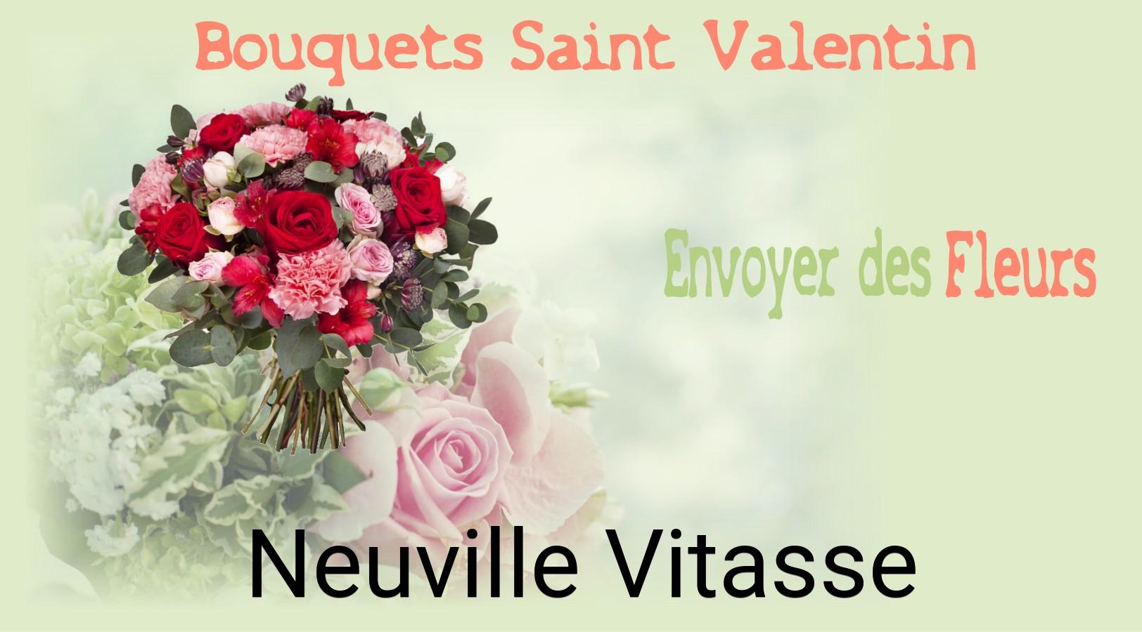 Roses de Saint-Valentin livrées à Neuville-Vitasse